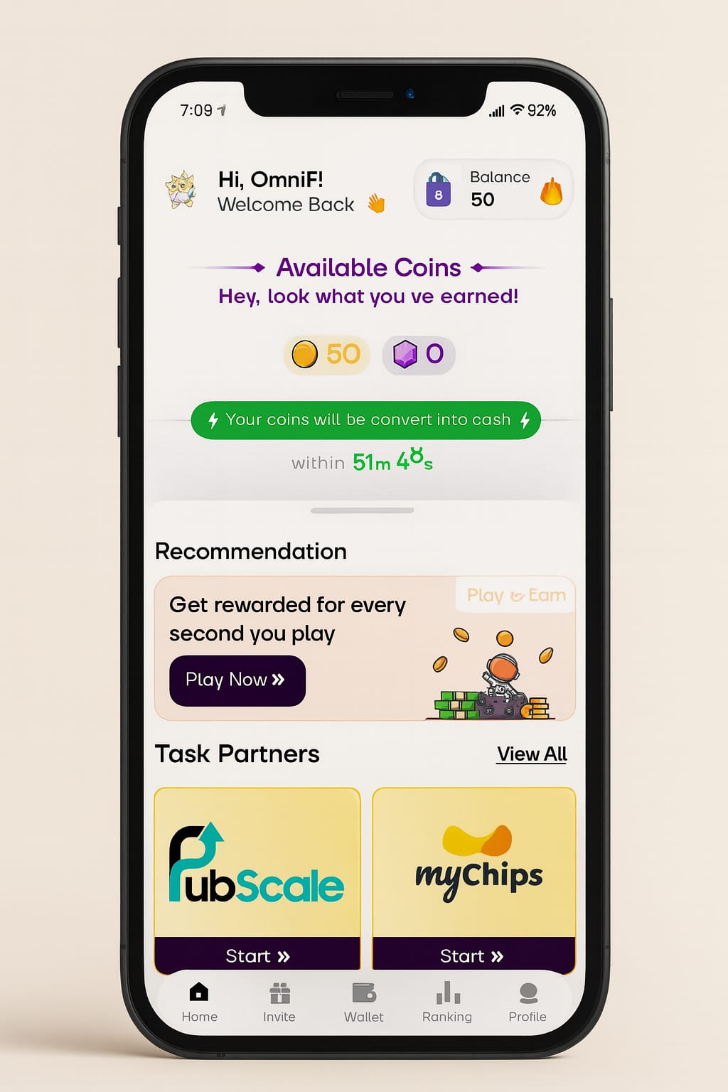Earn Rewards
